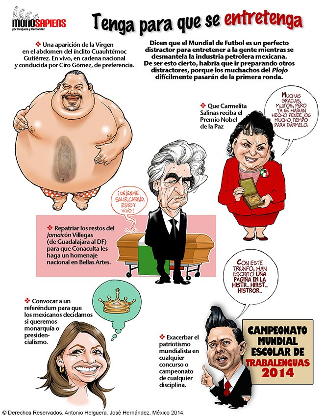 Tenga para que se entretenga. Domingo 15 de junio de 2014